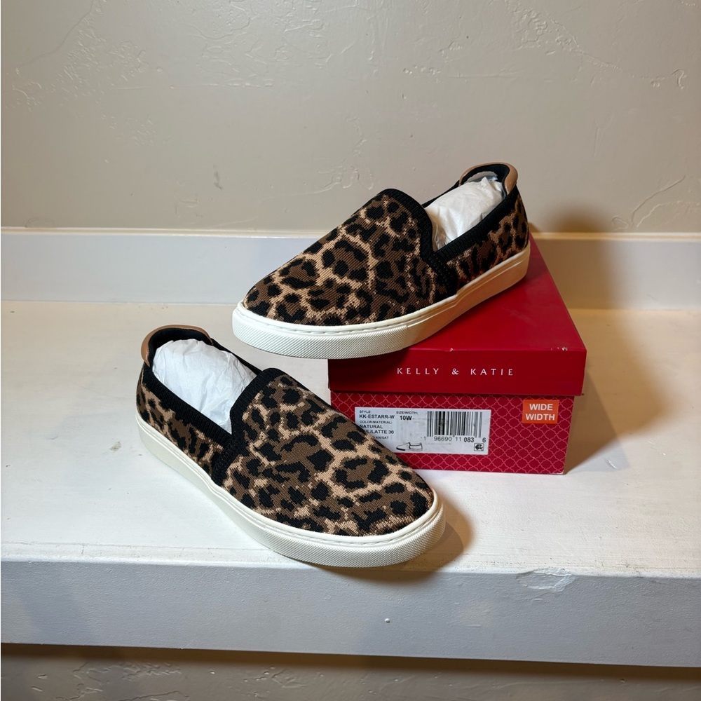 Kelly & Katie Animal Print Slip-On Shoes
